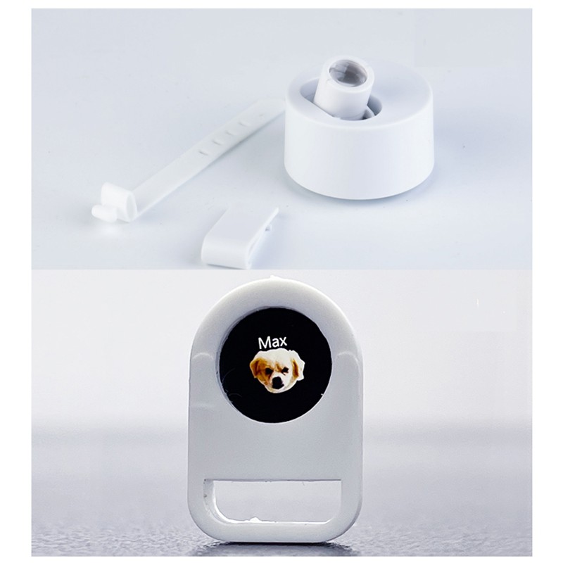Custom Dog / Cat Collar Light, Pet Social Light, LED Rechargeable Collar Light, Projection Light With Pet's Photo